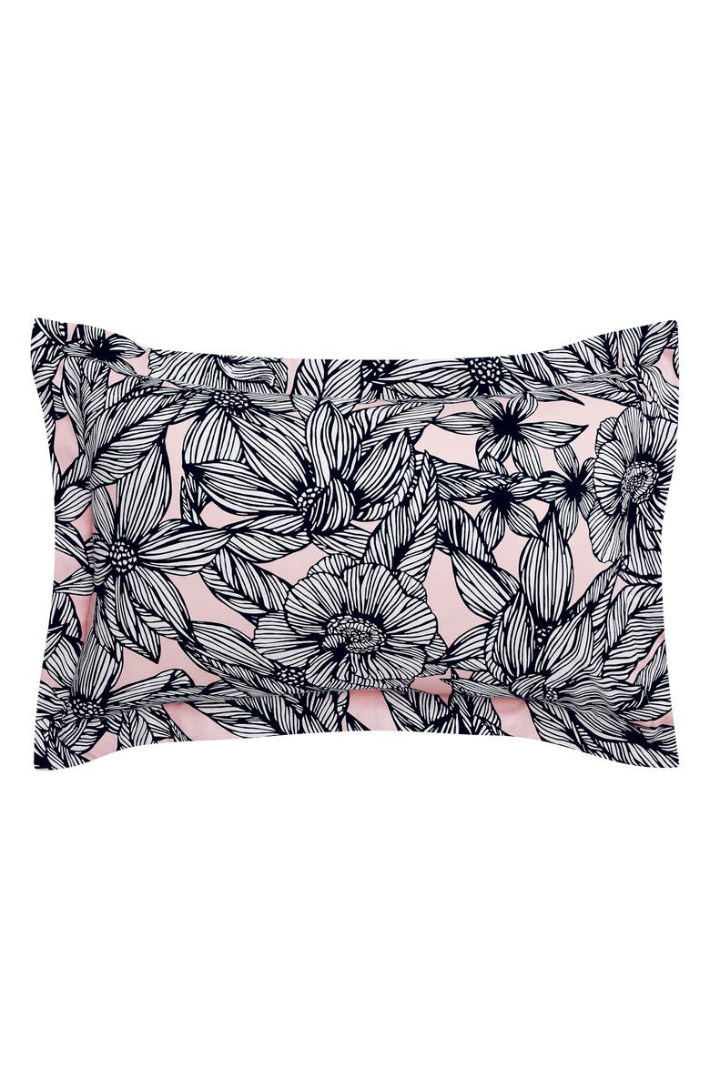 Ted Baker London Sketched Floral King Comforter Set, Main, color, 