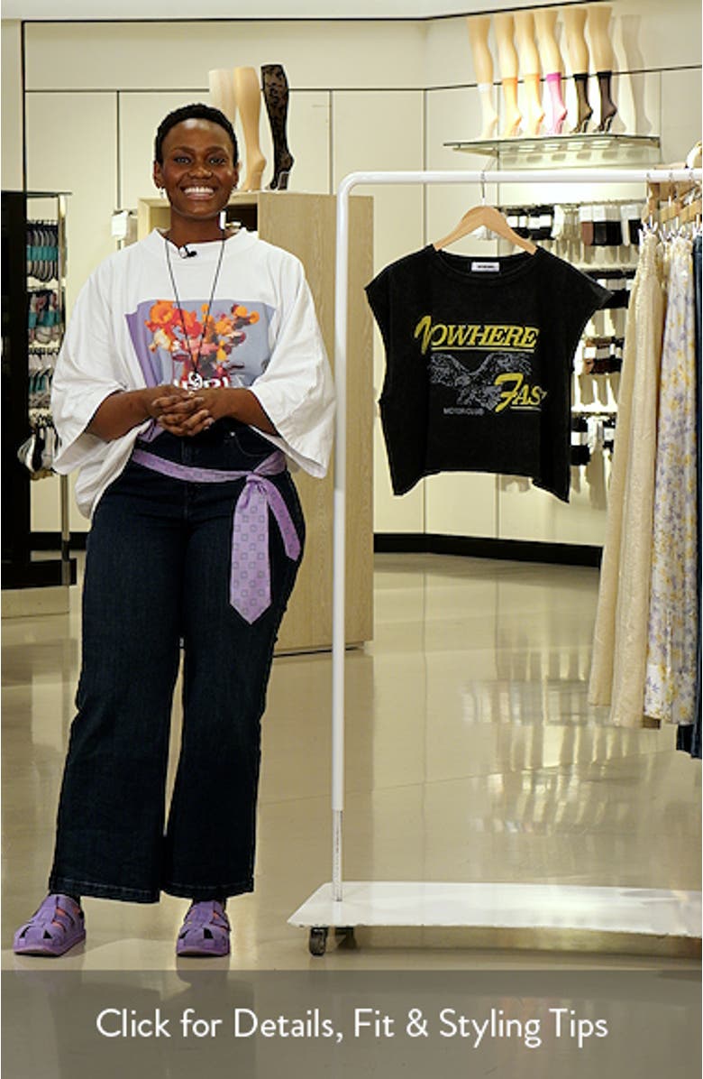 Nowhere Fast Graphic Sleeveless T-Shirt, sales video thumbnail