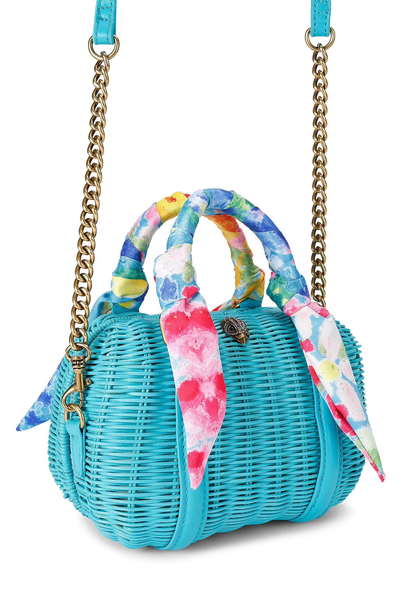 Kurt Geiger London Kensington Basket Boston Crossbody Bag, Alternate, color, 