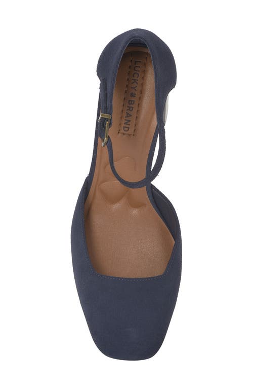 Lucky Brand Kanira Ankle Strap Pump In Purple