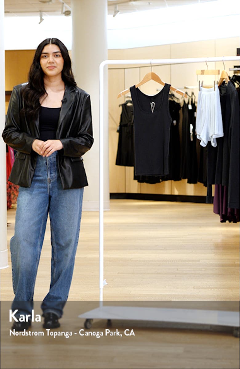 Cotton Rib Long Tank, sales video thumbnail