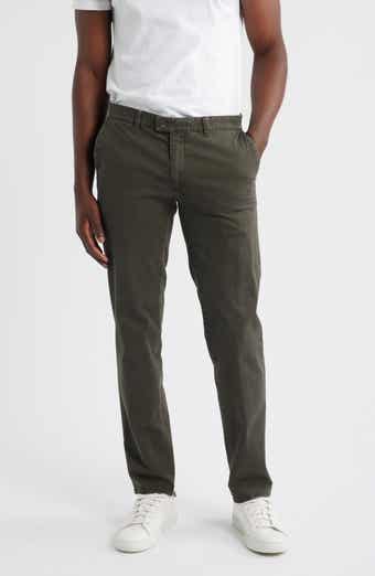 Brax Fabio Flat Front Cotton Blend Pants