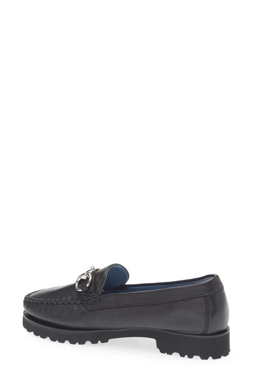 Robert Zur Soho Classic Bit Loafer In Black