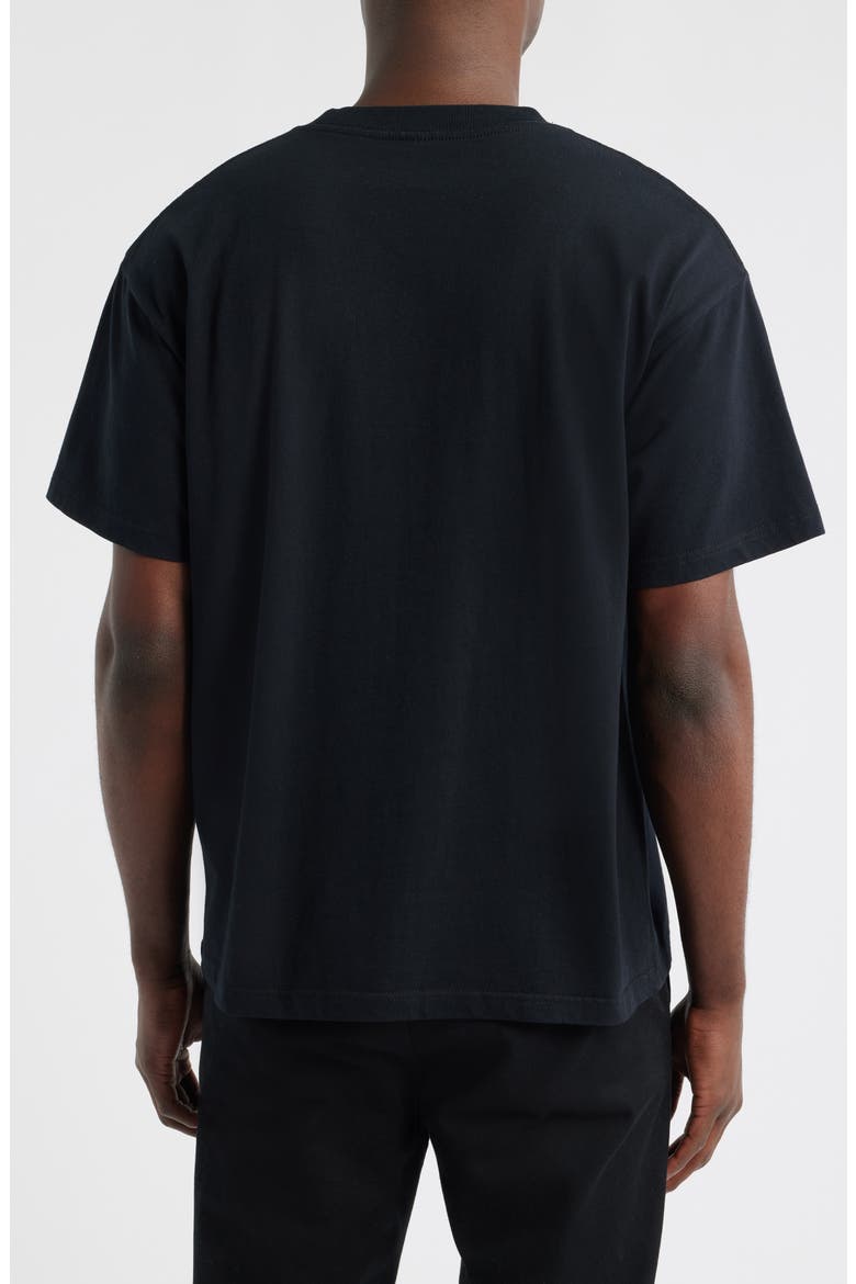 Positivity Cotton Graphic T-Shirt, Alternate, color, BLACK