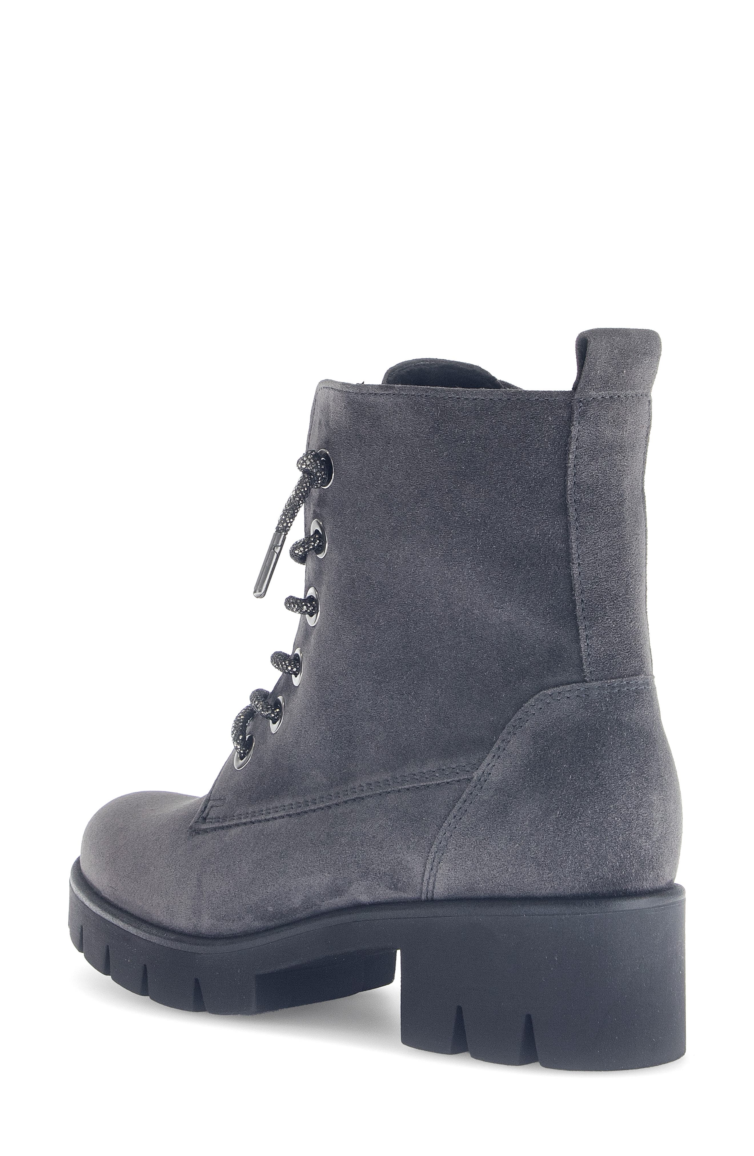 Sofia Combat Boot, Alternate, color, DARK GREY