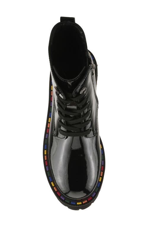 Spring Step Mistique Waterproof Combat Boot In Multi