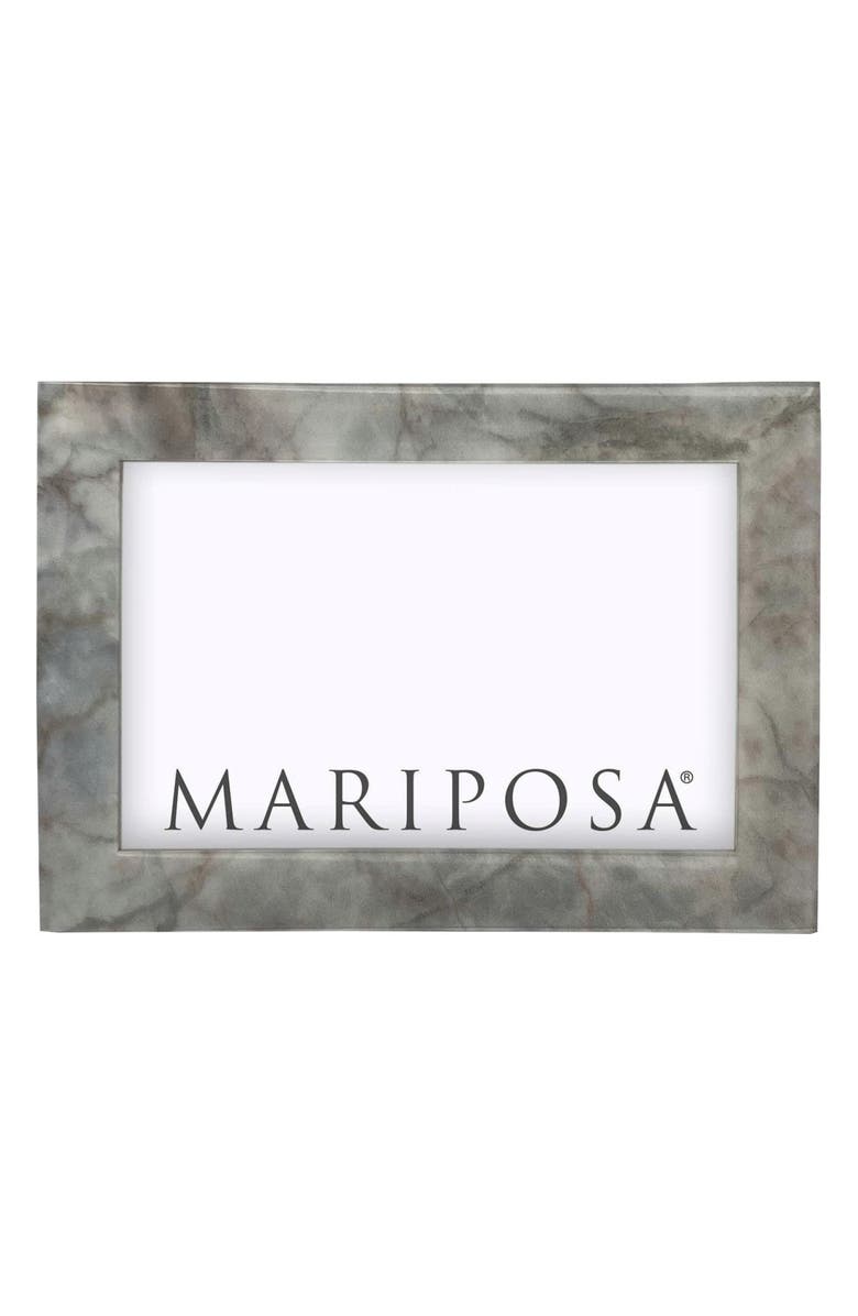 Mariposa Marble Acrylic Picture Frame, Main, color, 