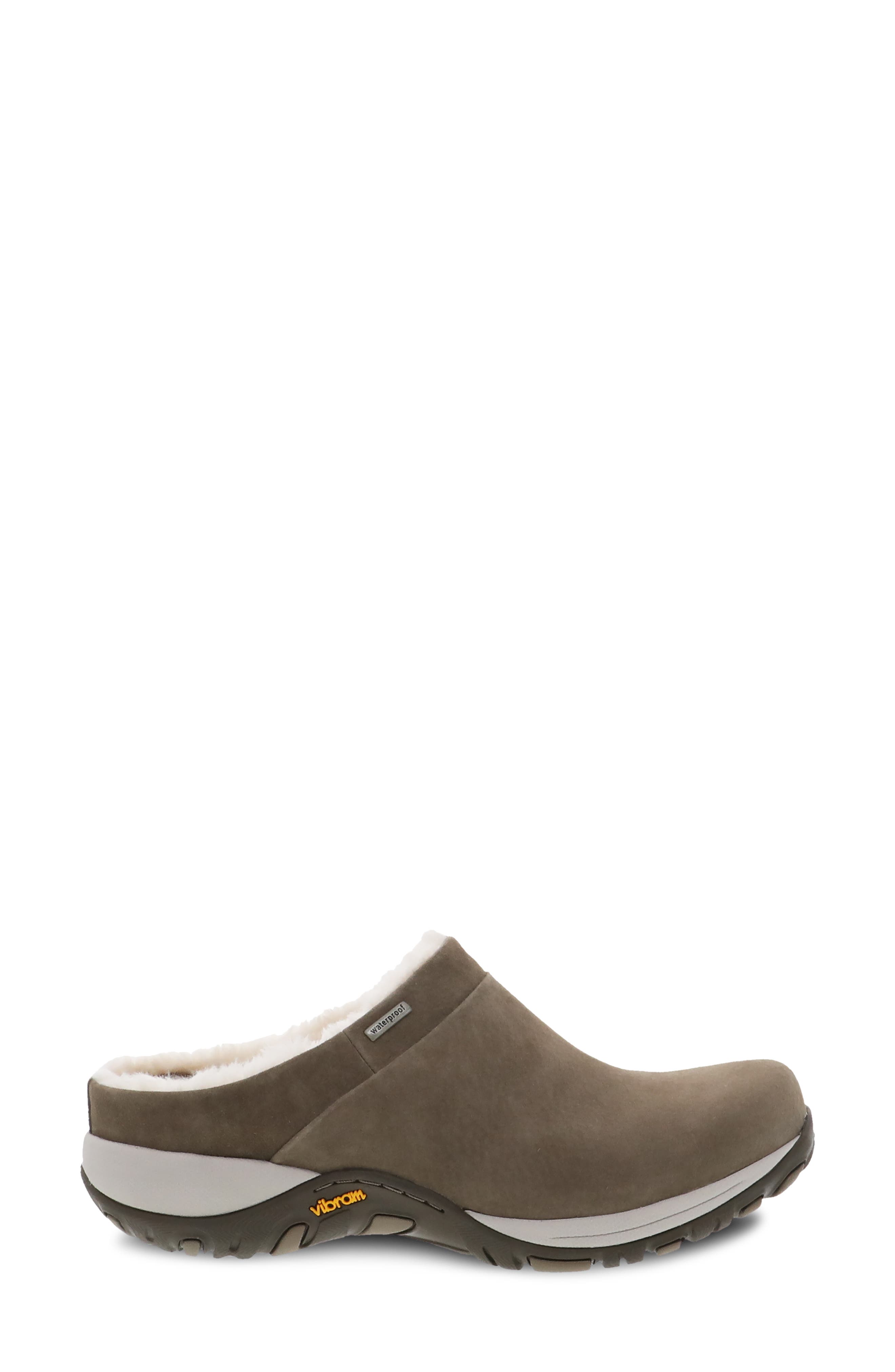 Parson Waterproof Clog, Alternate, color, WALNUT SUEDE