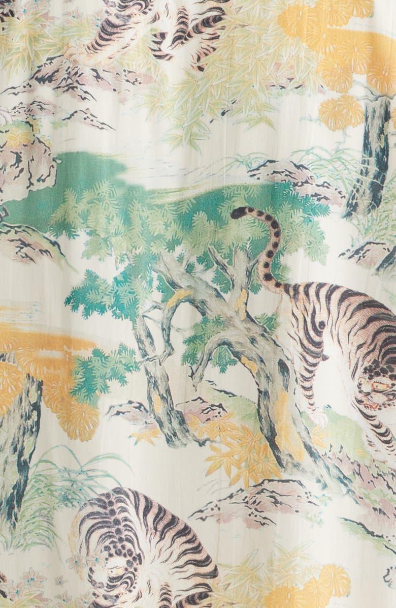 AllSaints Portland Camp Shirt, Alternate, color, Ecru White