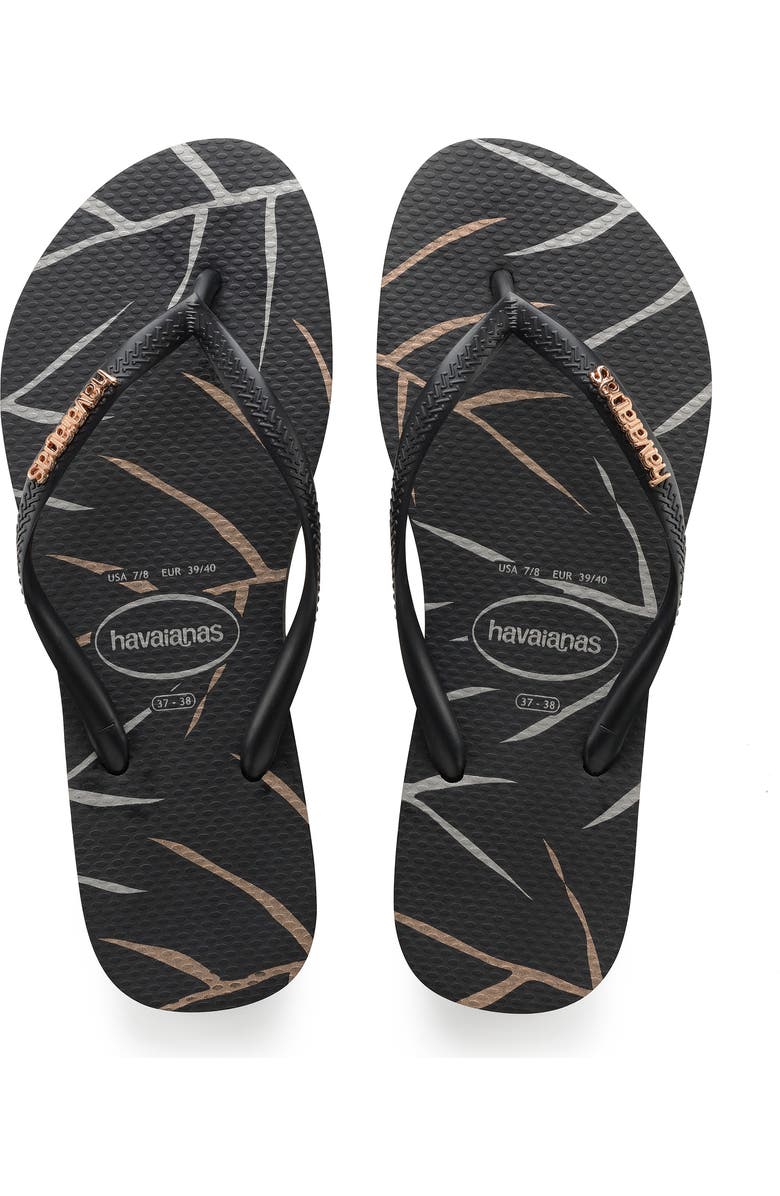 Havaianas Slim Logo Flip Flop, Main, color,
