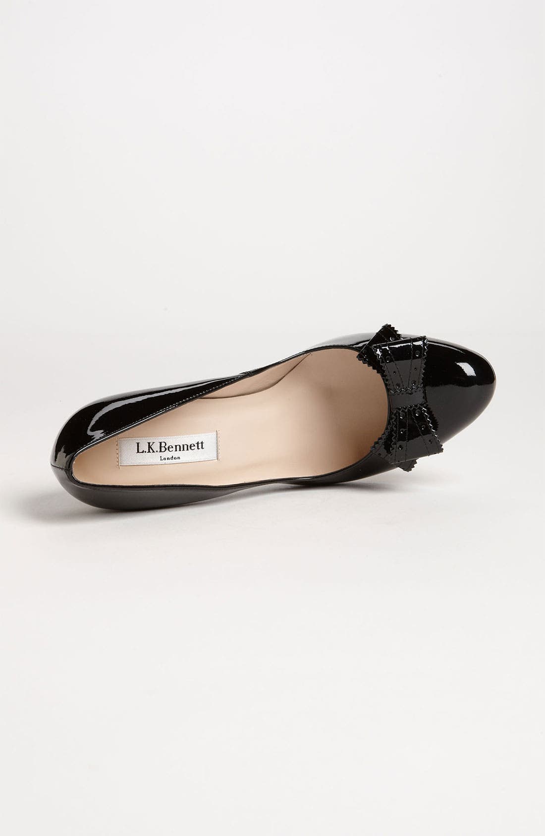 L.K. Bennett 'Darcia' Pump, Alternate, color, BLACK