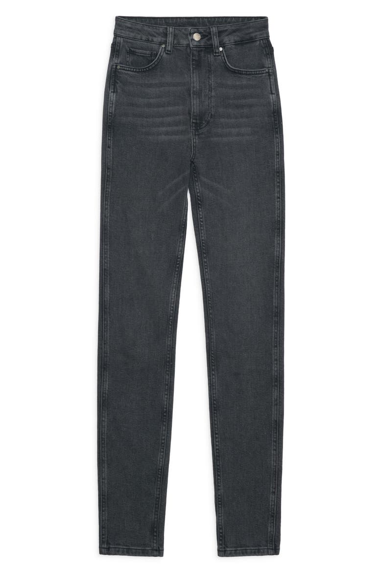 Beck Ankle Skinny Jeans, Alternate, color, IRON GREY