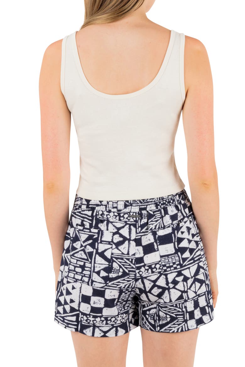 Graphic Scoop Neck Crop Tank, Alternate, color, OFF WHITE
