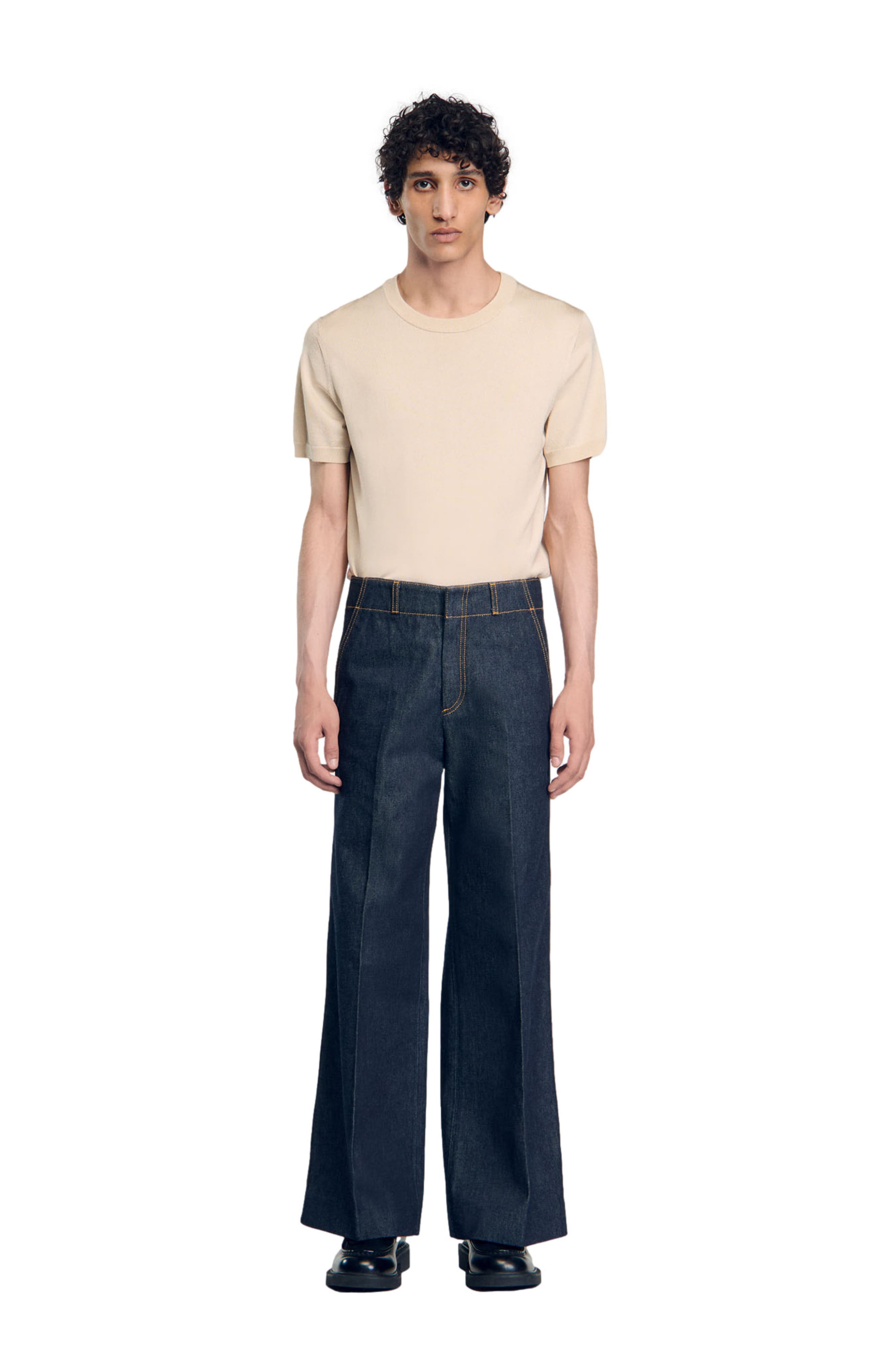 Wide-leg jeans