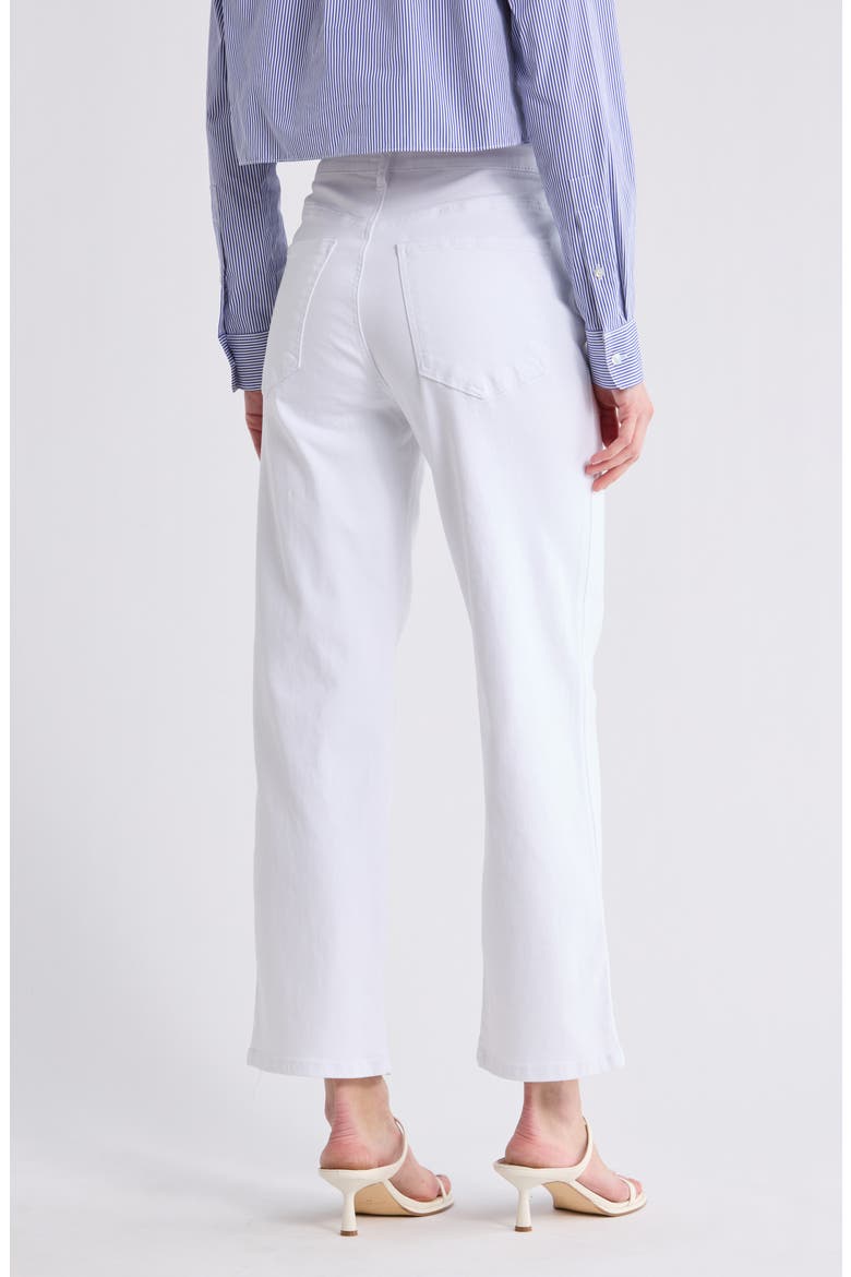 Melissa High Waist Straight Leg Jeans, Alternate, color, OPTIC WHITE