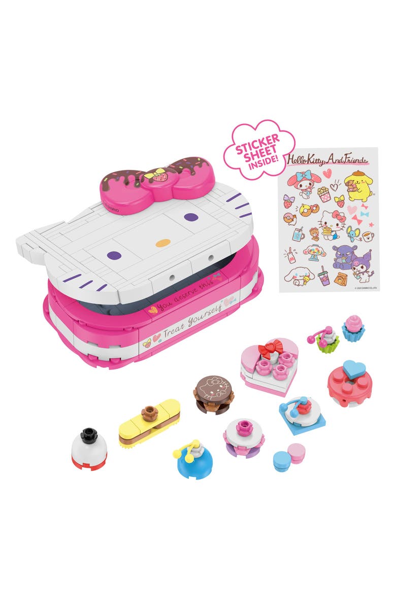 Brickcraft Hello Kitty Dessert Box Building Set, Alternate, color, Red