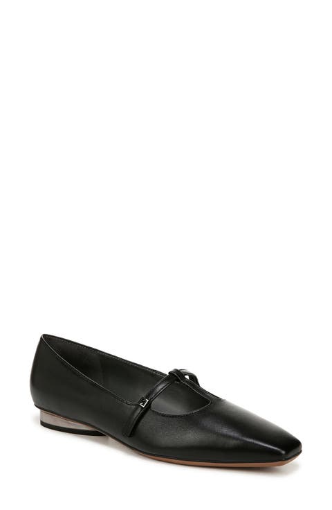 Carmela Square Toe Mary Jane Flat (Women)