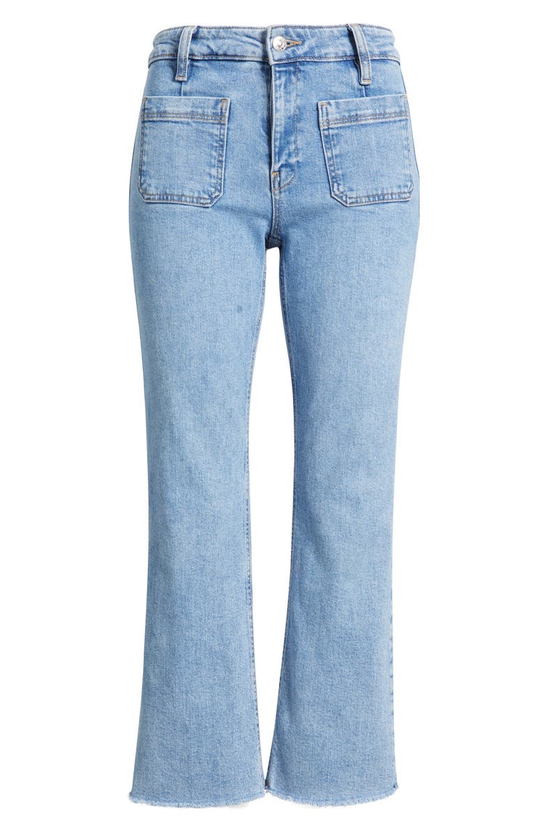 FRAME Le Slim Palazzo Jeans, Alternate, color, Rockwell