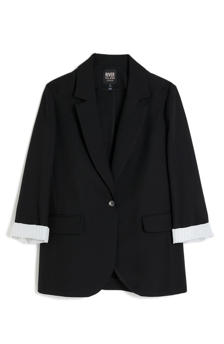 River Island Relaxed Fit Blazer, Alternate, color, 