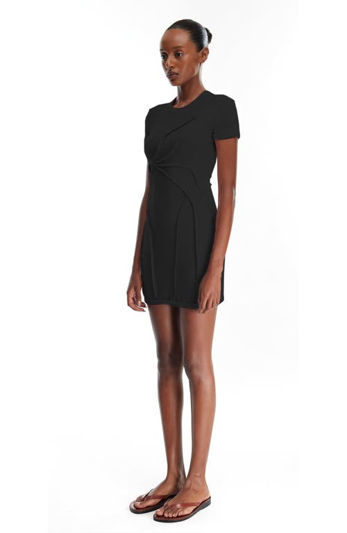 Mother Of All Pepper Mini Dress In Black