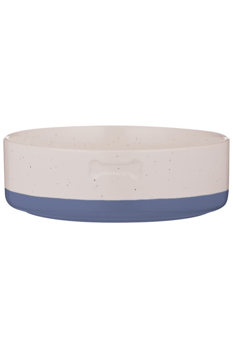 Speckle Dip Dog Bowl, 5.9 Inch, 15.2 ounces, Food & Water Dish, Main, color, Multicolored
