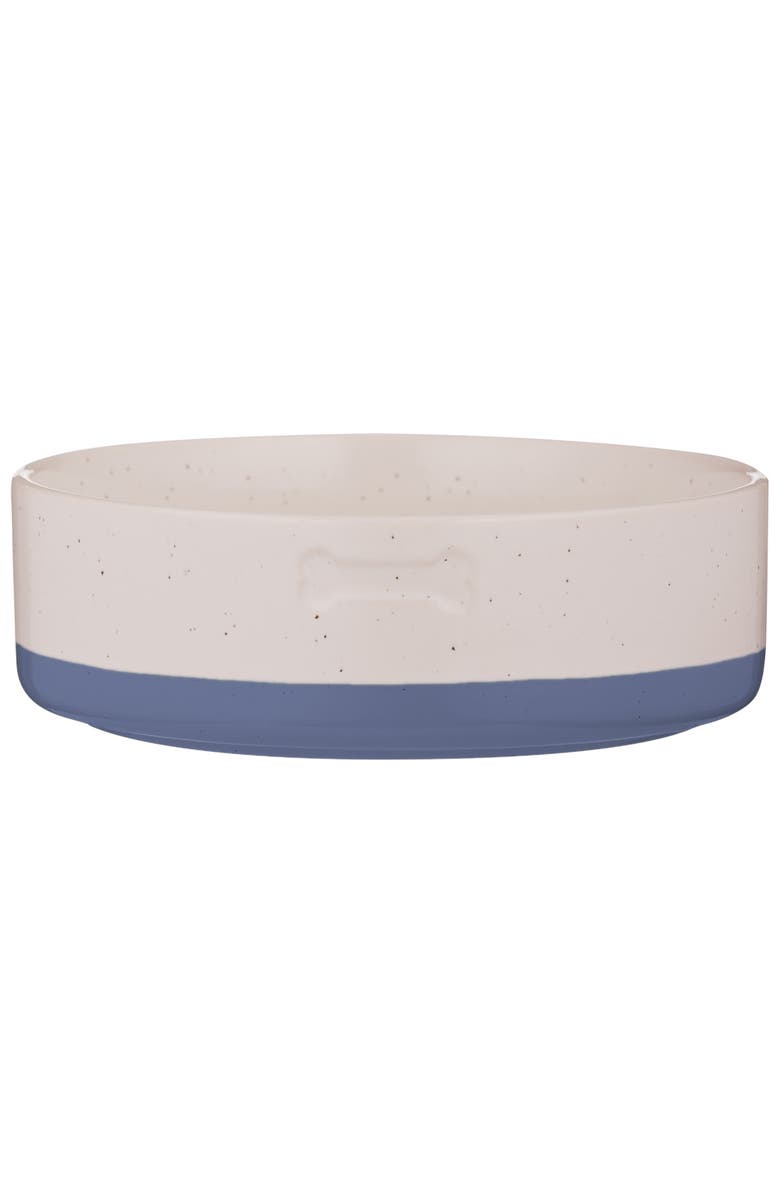 MASON CASH Speckle Dip Dog Bowl, 5.9 Inch, 15.2 ounces, Food & Water Dish, Main, color, Multicolored