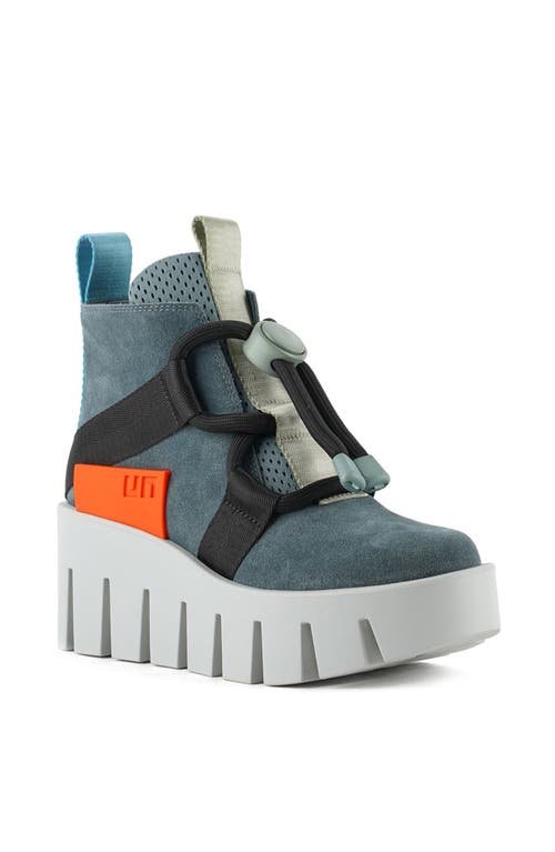 United Nude Grip Nomad Lo Platform Lug Bootie In Multi
