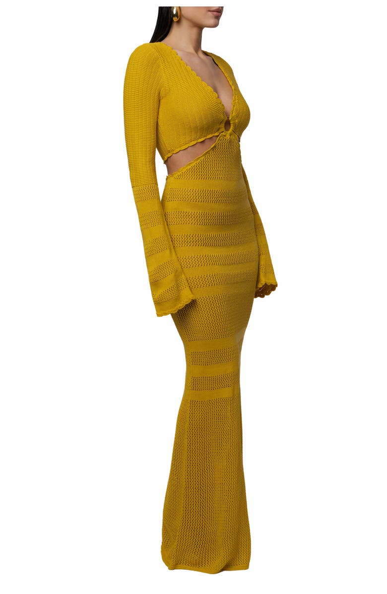 JLUXLABEL Blossom Haven Maxi Dress, Alternate, color, Yellow