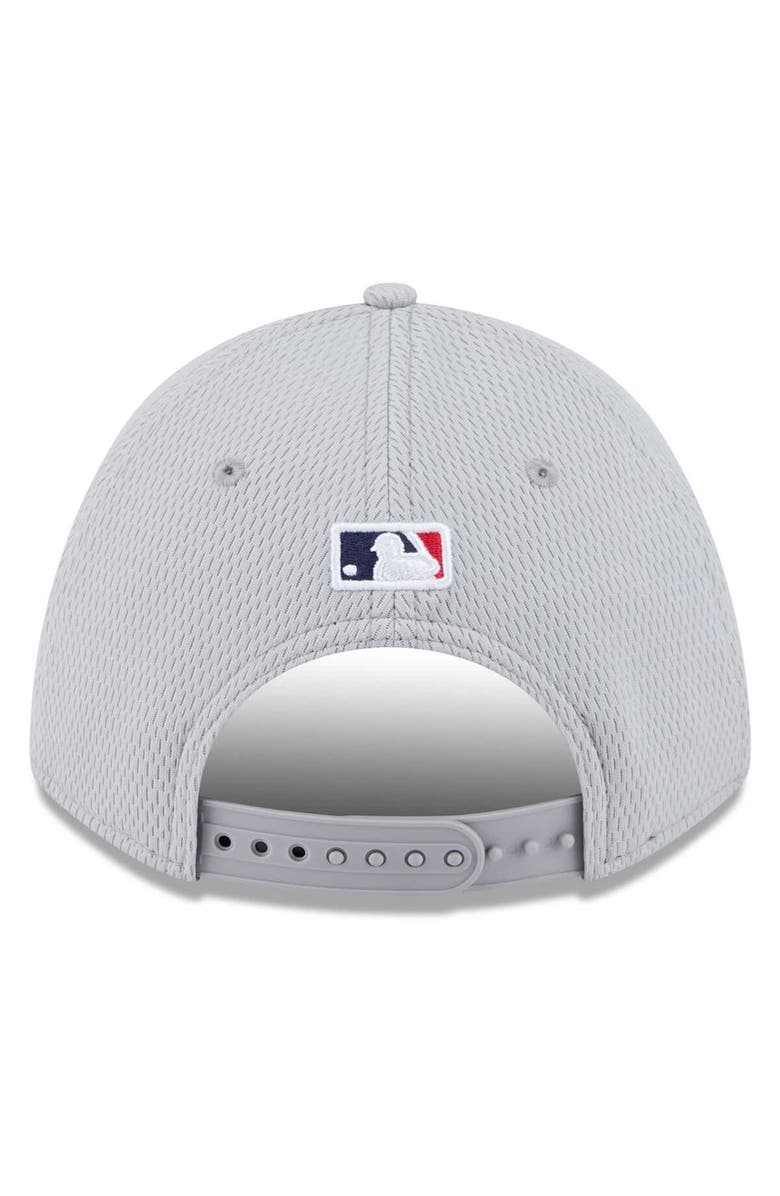 New Era Men's New Era Gray Philadelphia Phillies 2025 MLB Clubhouse 9FORTY M-Crown Adjustable Hat, Alternate, color, 