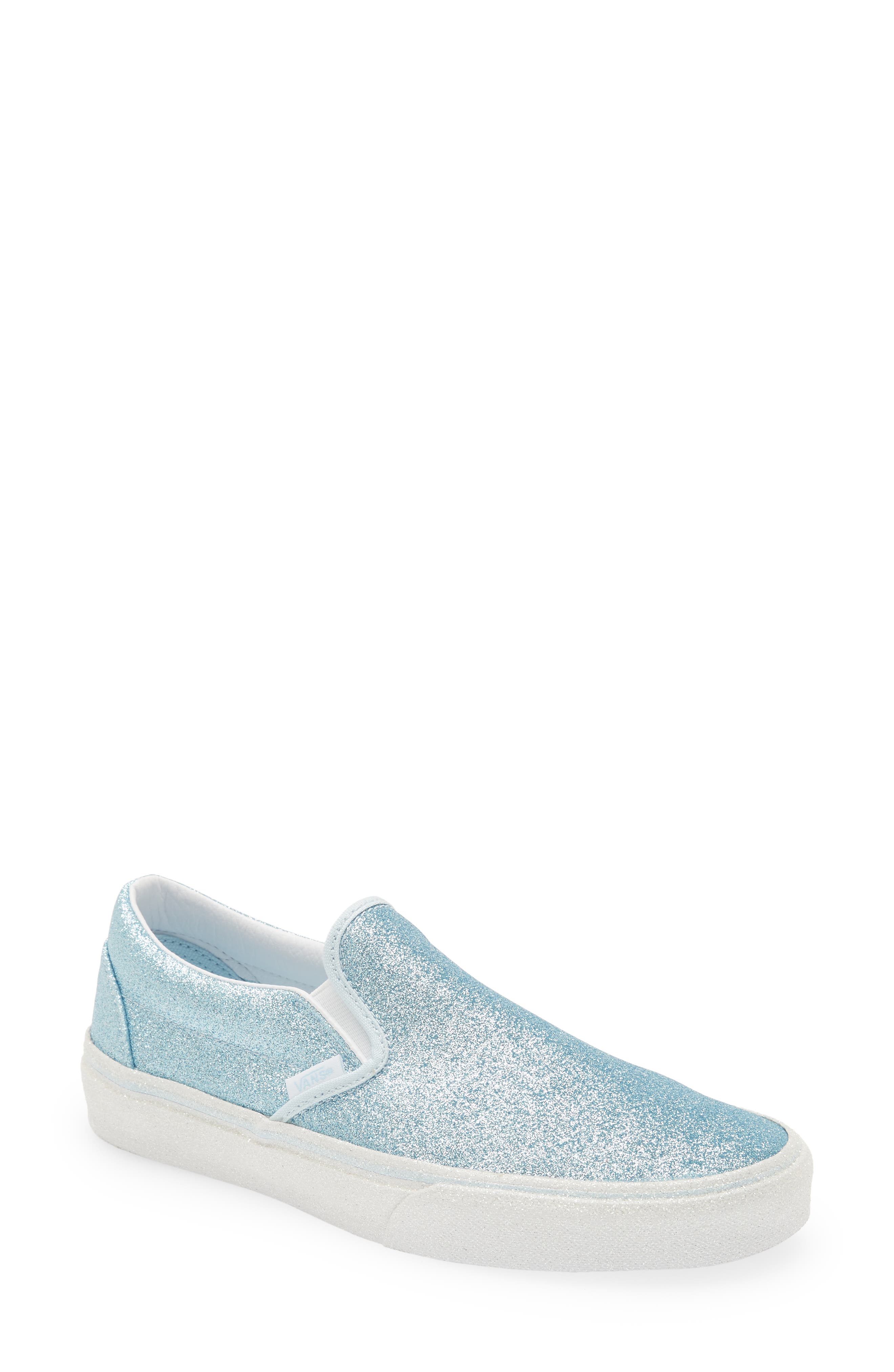 Vans Classic Glitter Slip-On, Main, color, 