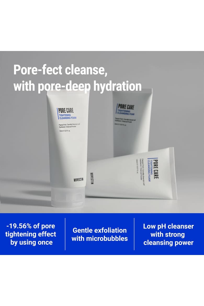 Pore Care Tightening Cleansing Foam, Alternate, color, 5.07 fl. oz