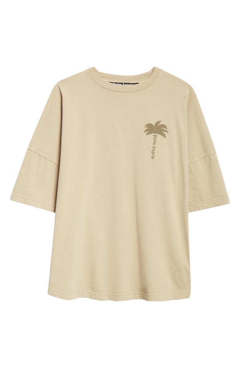 Palm Angels Oversize Palms Graphic T-Shirt, Main, color, 