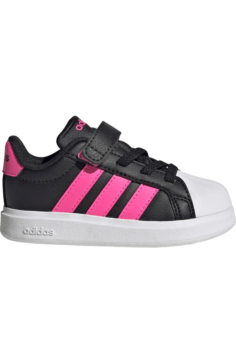 adidas Kids' Streettalk Sneaker, Alternate, color, Black/ Lucid Pink/ White