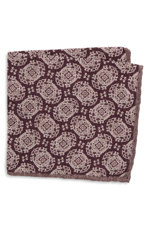 Wool & Cotton Pocket Square