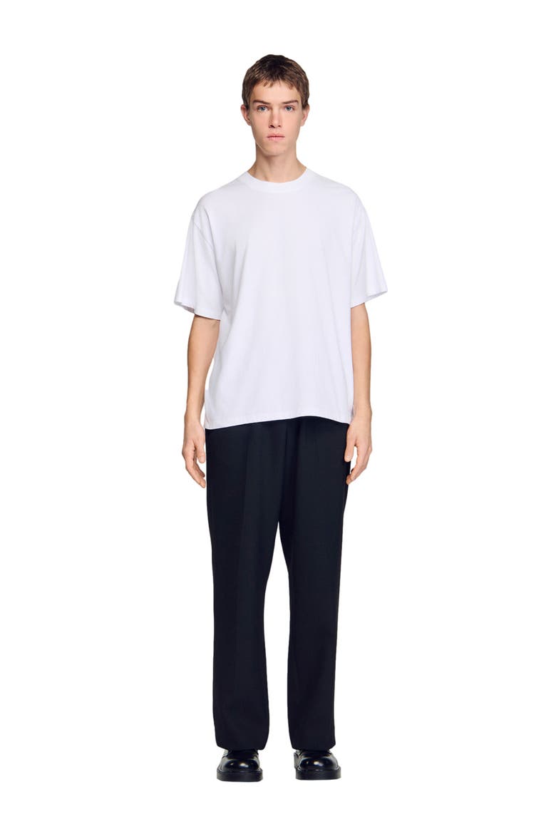 Cotton T-shirt, Alternate, color, White