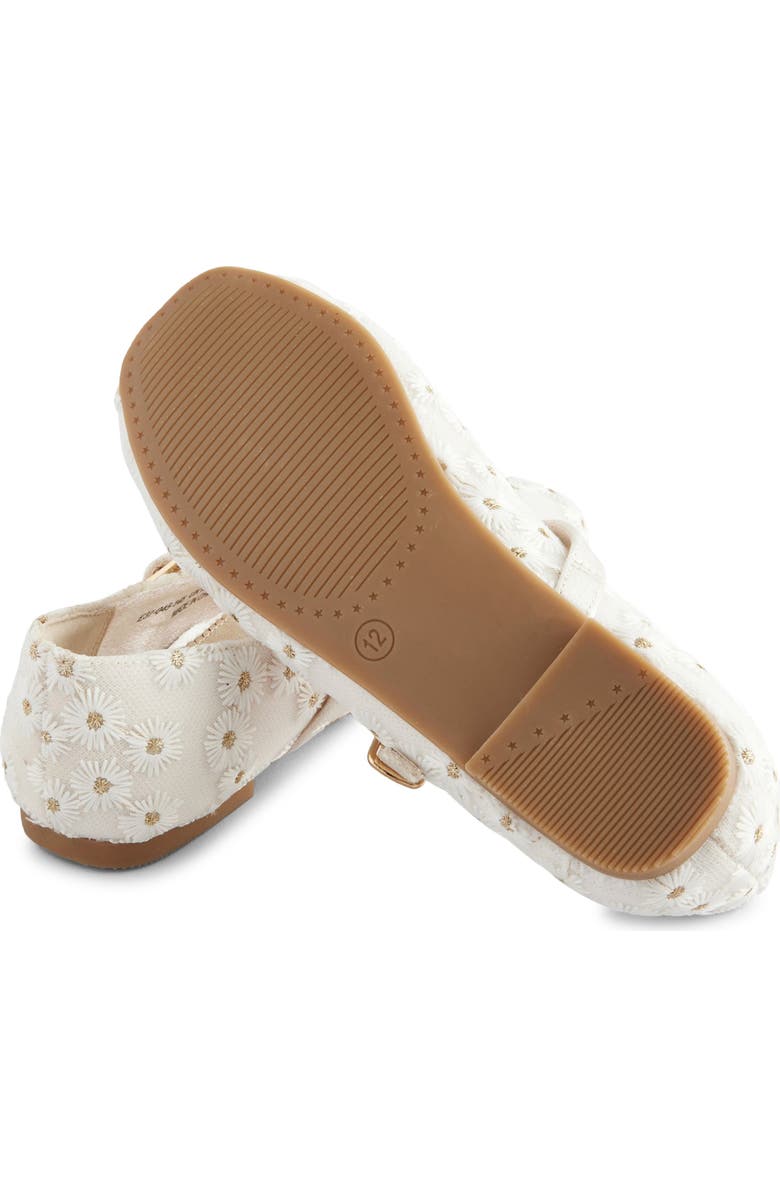 NEXT Kids' Embroidered Daisy Mary Jane Flat, Alternate, color,