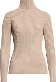 Lafayette 148 New York Cashmere Turtleneck Sweater