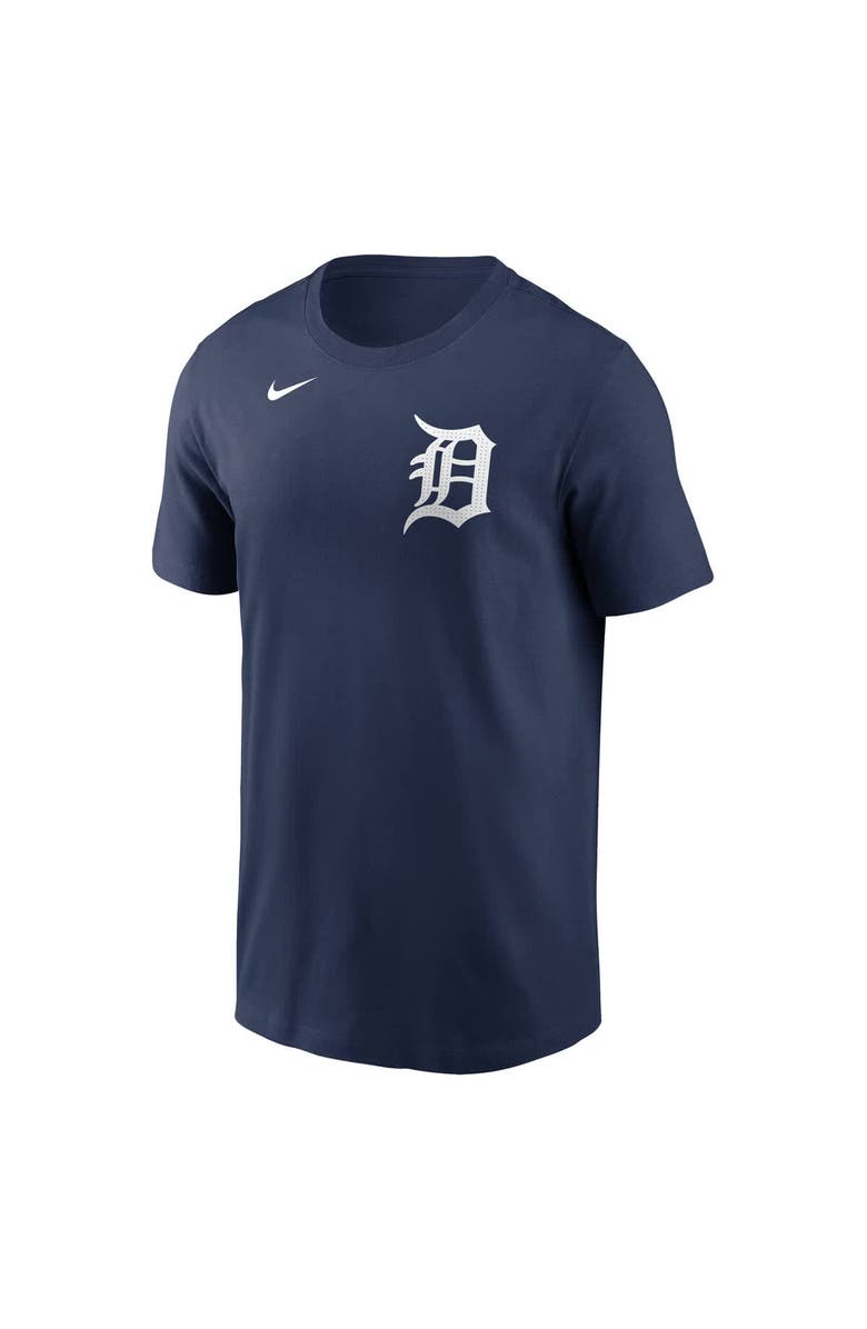 Nike Men's Nike Kerry Carpenter Navy Detroit Tigers Fuse Name & Number T-Shirt, Alternate, color, Navy