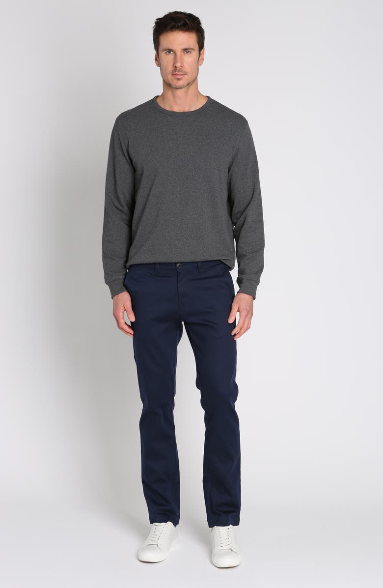 JACHS East Hampton Stretch Twill Chinos, Alternate, color, Navy