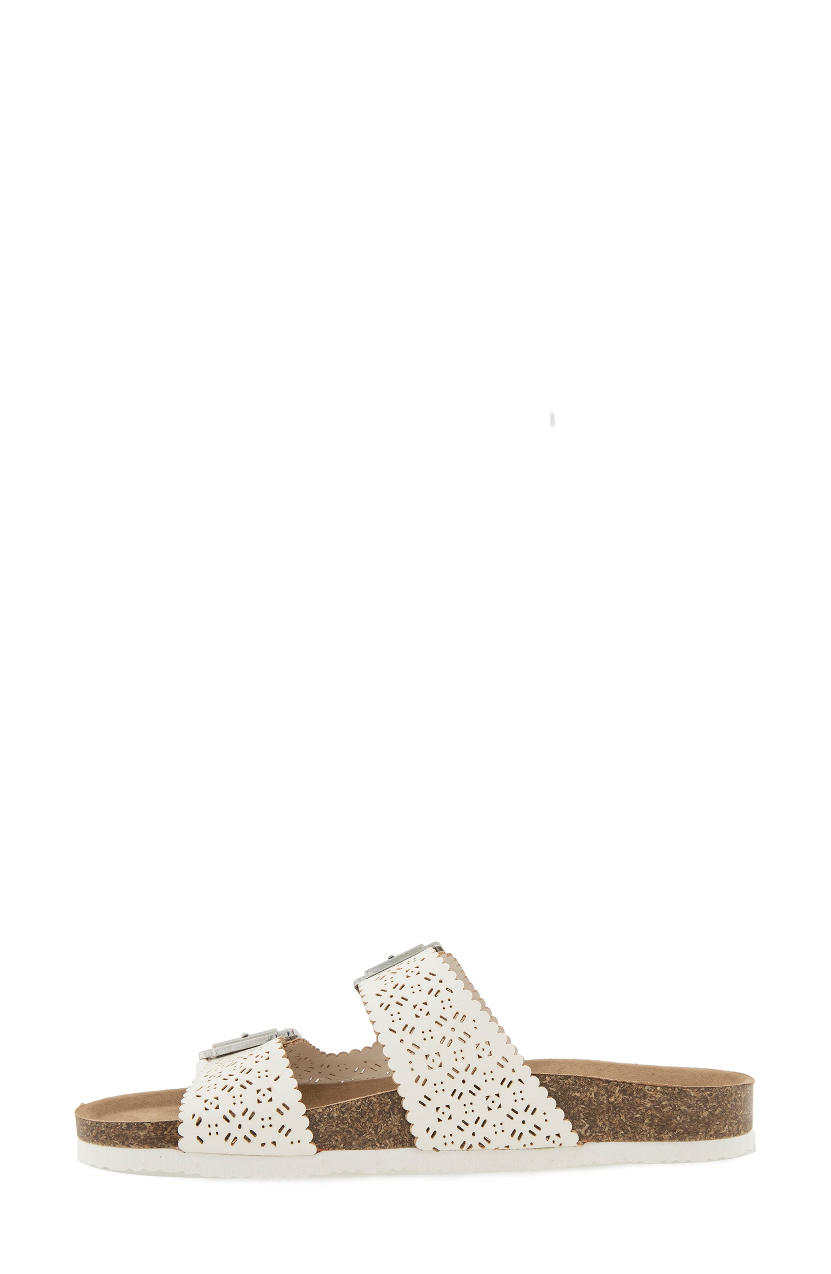 UNIONBAY Milano Slide Sandal, Alternate, color, White