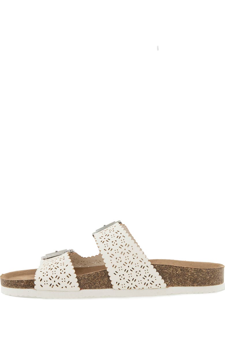 UNIONBAY Milano Slide Sandal, Alternate, color, White