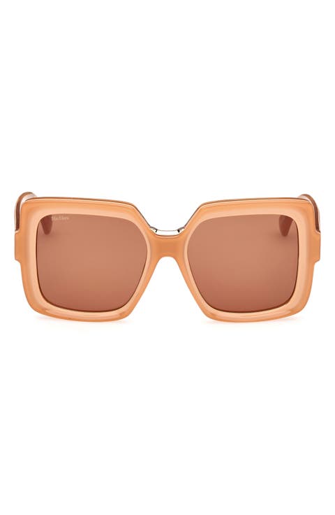 Ernest 56mm Square Sunglasses