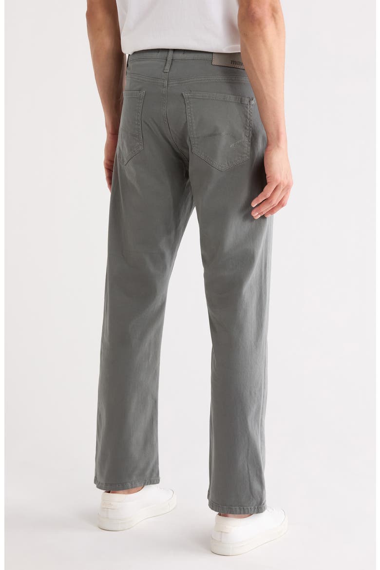 Zach Straight Leg Twill Pants, Alternate, color, JASPER GREEN TWILL