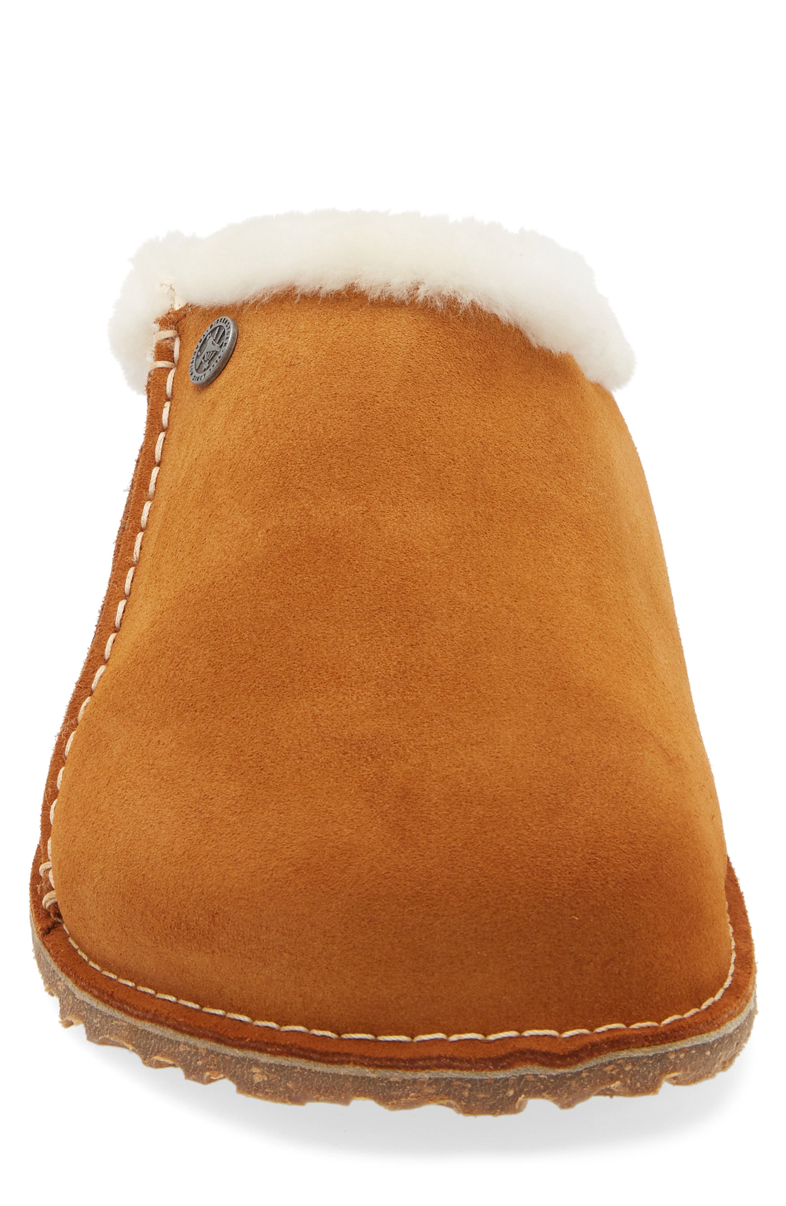 Birkenstock Zermatt Genuine Shearling Lined Slipper, Alternate, color, Beige