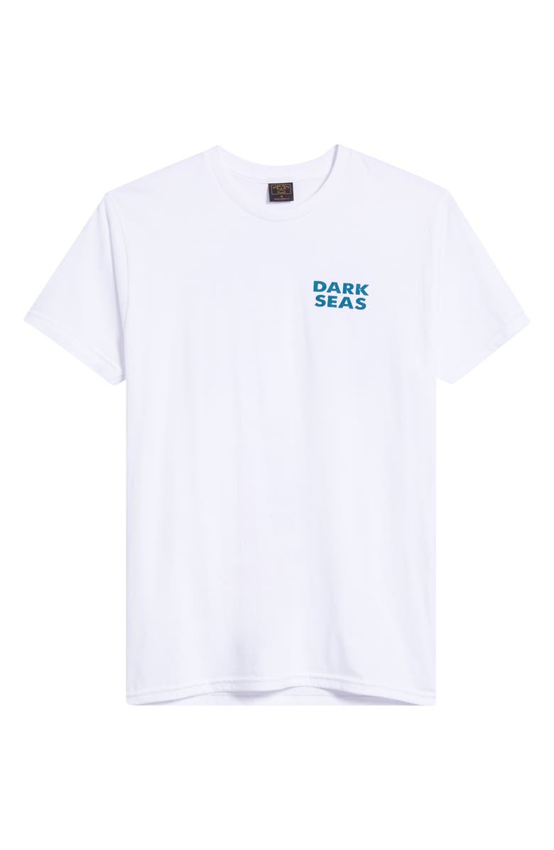 DARK SEAS Steelhead Cotton Logo Graphic T-Shirt, Alternate, color, White