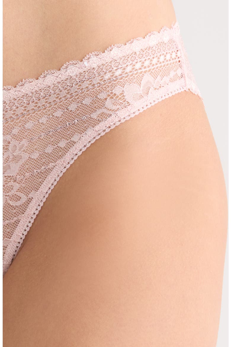 Panama Lace Panties, Alternate, color, PINK