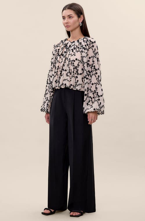 Rebecca Taylor Marisol Bubble Top In Multi