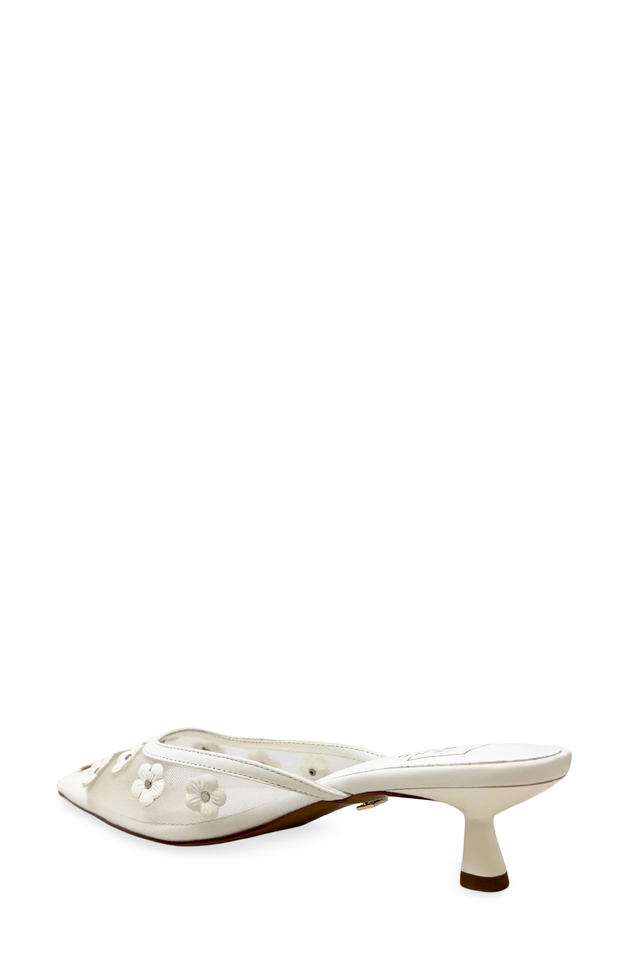 SHUSHOP Norma Mule, Alternate, color, White