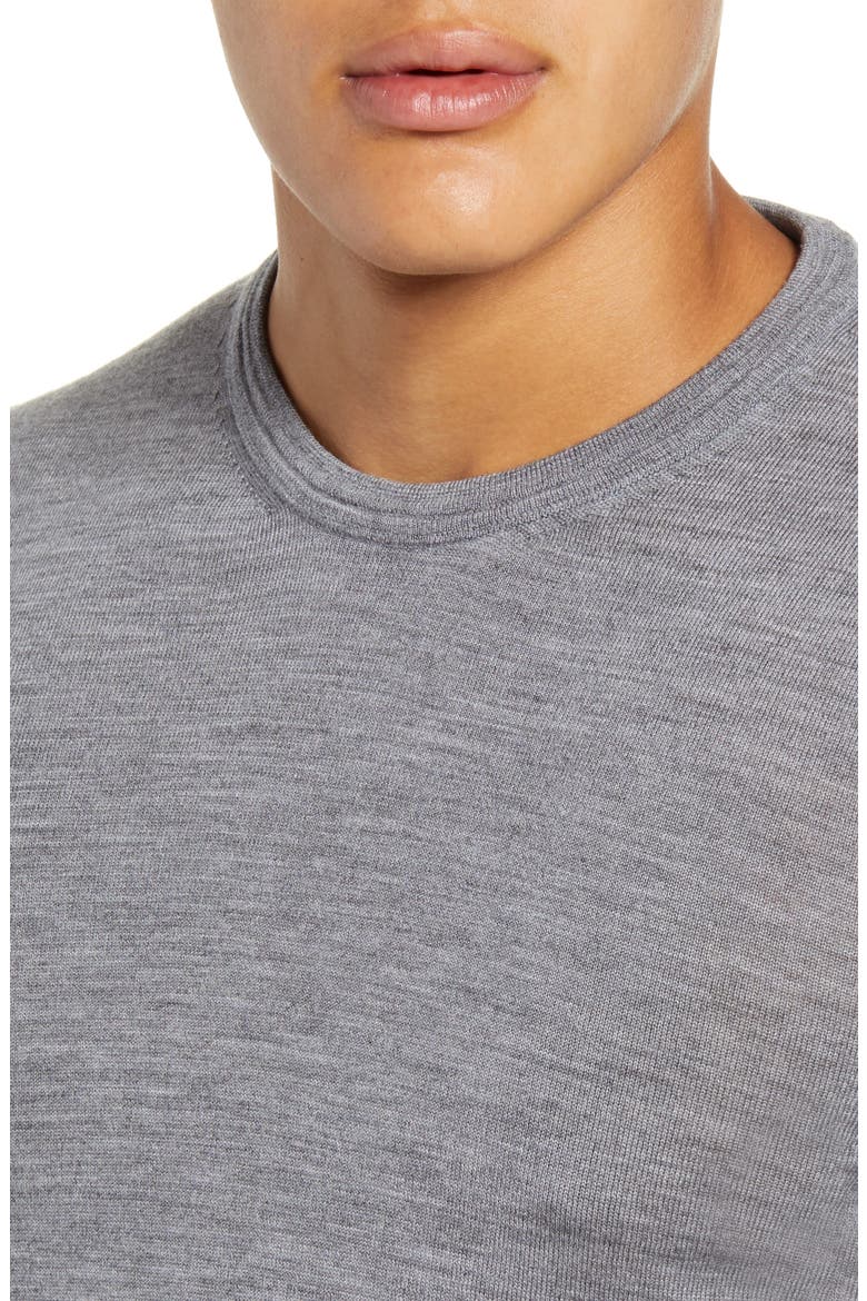 Rick Crewneck Merino Wool Sweater, Alternate, color, 03-GREY