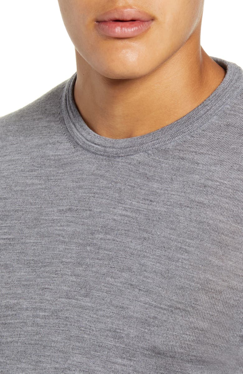 Brax Rick Crewneck Merino Wool Sweater, Alternate, color,